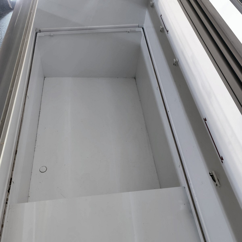 Panoramische vriezer met gebogen glas 1m70 tweedehands N° 82