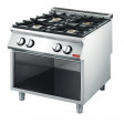 Gas stove - 4 open burners Gastro M 70/80 PCG