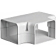 Trunking - Off-white T-corner 150mm