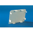 Trunking - End plates off-white 70mm