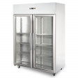 2-door refrigerator with glass doors - Biarritz - 1m40