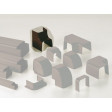 Trunking - Brown flat corner 70mm