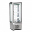 Panoramic refrigerated showcase with rotating shelf - Taza - 420l
